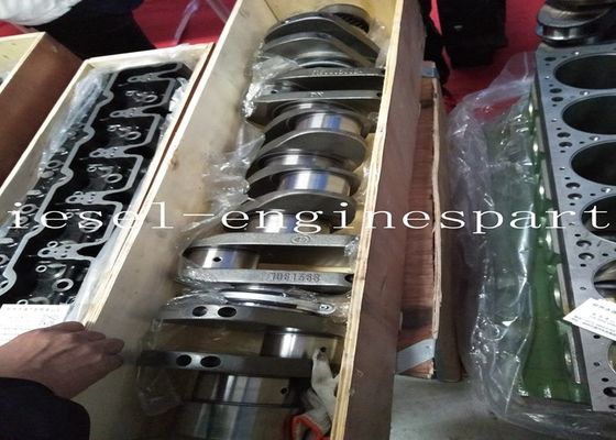FL912 Diesel Engine Parts Black Casting Iron Engine Crankshaft
